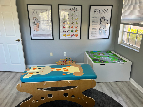 Special Pediatric Adjustment tables for young children and infants