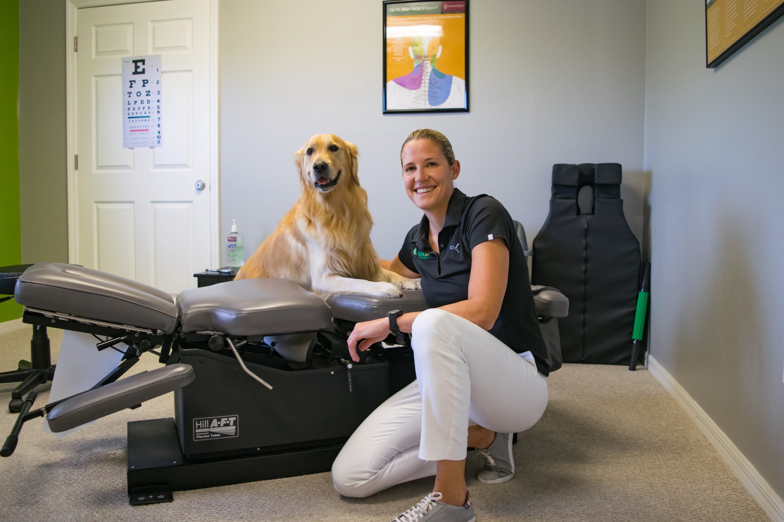 Dr. Danielle and Cooper welcome you to Optilfie Chiropratic, Tampa, FL